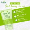 Sữa rửa mặt Simple kiềm dầu, ngăn ngừa mụn, làm sạch sâu lỗ chân lông cho da dầu mụn Giá chỉ 210.000đ 8