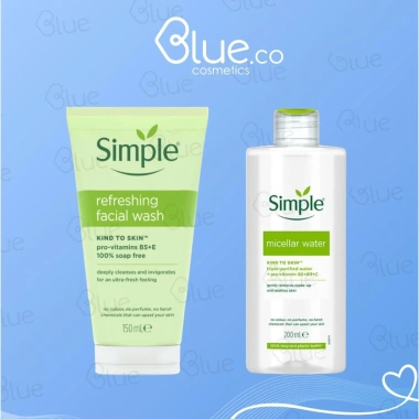 Sữa Rửa Mặt Simple Kind To Skin 150ml – Lành tính, làm sạch dịu nhẹ, phù hợp mọi loại da, giá ưu đãi 121.000₫