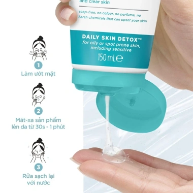Sữa rửa mặt Simple Purifying Gel Wash 150ml - Dưỡng sạch da nhờn, giảm bã, giá chỉ 139.000₫ 2 Sữa rửa mặt Simple Purifying Gel Wash 150ml - Dưỡng sạch da nhờn, giảm bã, giá chỉ 139.000₫ 2