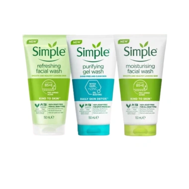 Sữa Rửa Mặt Simple Refreshing 150ml - Dịu Nhẹ Dành Cho Da Dầu Mụn, Nhạy Cảm, Giá Chỉ 94.000 VND 5