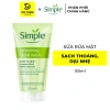 Sữa Rửa Mặt Simple Refreshing 150ml - Dưỡng nhẹ da dầu mụn, da nhạy cảm, giảm mụn, giá chỉ 118.000 VND 9