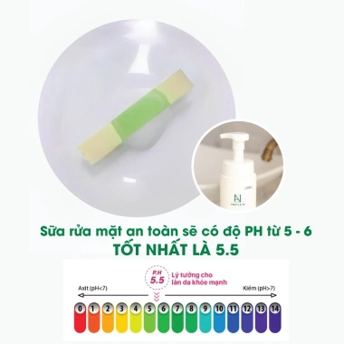 Sữa rửa mặt tạo bọt AMPLE N Hyaluron Shot 450ml - Giá chỉ 403.081đ 5