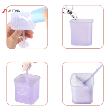 Sữa rửa mặt tạo bọt cầm tay Jetting - Sữa tắm, dầu gội bong bóng J, giá ưu đãi 34.650 VND
