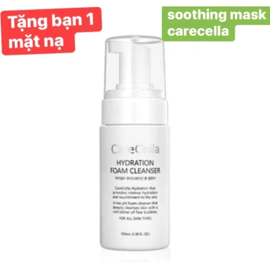 Sữa rửa mặt tạo bọt Carecella - Làm sạch sâu, dưỡng ẩm, giá 395.000đ (giảm từ 497.700đ)