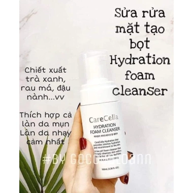Sữa rửa mặt tạo bọt Carecella - Làm sạch sâu, dưỡng ẩm, giá 395.000đ (giảm từ 497.700đ)