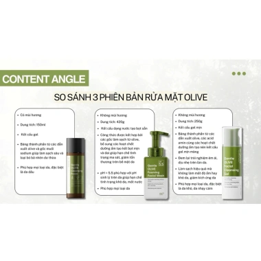 Sữa rửa mặt tạo bọt Drceutics Gentle Olive - Làm sạch sâu, dưỡng ẩm, không khô da, phù hợp da nhạy cảm, giảm giá 265.000 3 Sữa rửa mặt tạo bọt Drceutics Gentle Olive - Làm sạch sâu, dưỡng ẩm, không khô da, phù hợp da nhạy cảm, giảm giá 265.000 3