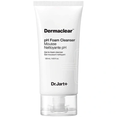 Sữa rửa mặt tạo bọt Dr.Jart Dermaclear pH 4.05 120ml - Giá 358,100₫, bảo vệ da cân bằng pH 1 Sữa rửa mặt tạo bọt Dr.Jart Dermaclear pH 4.05 120ml - Giá 358,100₫, bảo vệ da cân bằng pH 1