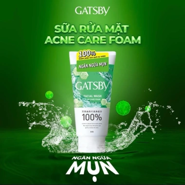 Sữa rửa mặt tạo bọt Gatsby 100g - Ngăn ngừa mụn nam nữ, Nhật Bản, chỉ 75.000 VND 10 Sữa rửa mặt tạo bọt Gatsby 100g - Ngăn ngừa mụn nam nữ, Nhật Bản, chỉ 75.000 VND 10