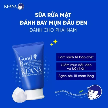 Sữa Rửa Mặt Tạo Bọt Keana Baking Soda Cho Nam - 228.000đ, Kiểm Soát Dầu, Dưỡng Sâu 2