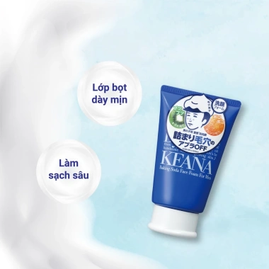 Sữa Rửa Mặt Tạo Bọt Keana Baking Soda Cho Nam - 228.000đ, Kiểm Soát Dầu, Dưỡng Sâu 3
