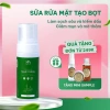 Sữa Rửa Mặt Tạo Bọt Mộc An 150g – Nghệ Trắng & Tảo Biển, Sáng Da, Giảm Mụn