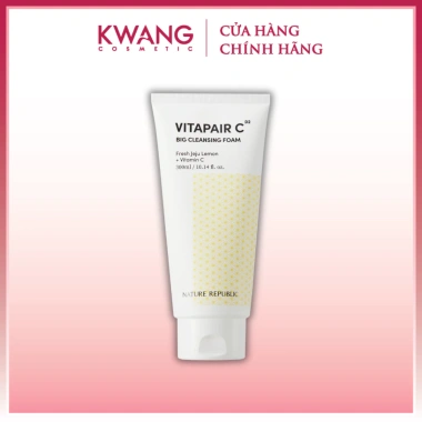 Sữa Rửa Mặt Tạo Bọt Nature Republic Vitapair C Dưỡng Sáng Da Sạch 300ml - 169k