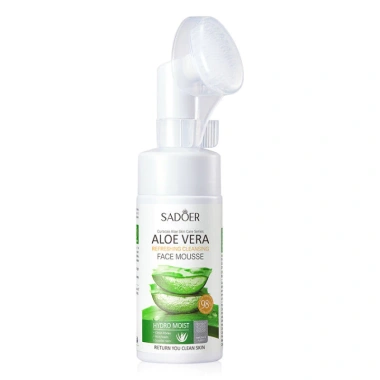 Sữa rửa mặt tạo bọt SADOER Aloe Vera 120ml - Thu nhỏ lỗ chân lông, giá 42.000
