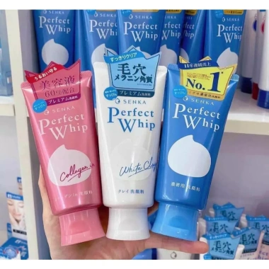 Sữa Rửa Mặt Tạo Bọt Senka Perfect Whip 120g Da sạch, Dưỡng ẩm Giá 159.000 VND
