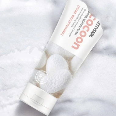 Sữa rửa mặt tẩy da chết Pretty Skin Cocoon Pore Scrub Foam 150ml – Giá ưu đãi 170.000đ