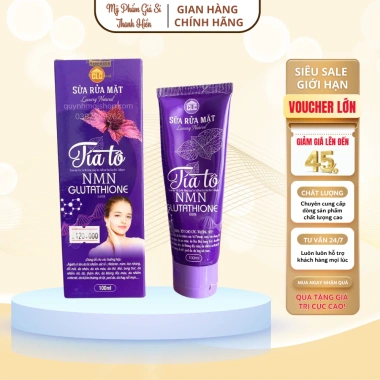 Sữa rửa mặt Tía Tô 120ml làm sạch sâu loại bỏ bã nhờn giảm mụn thâm dưỡng trắng da 39.000 VND Sữa rửa mặt Tía Tô 120ml làm sạch sâu loại bỏ bã nhờn giảm mụn thâm dưỡng trắng da 39.000 VND