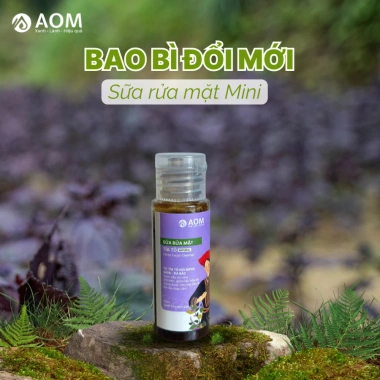 Sữa Rửa Mặt Tía Tô Mờ Nám Sáng Da OM NATURAL 110ml – An Toàn Làm Sạch Tẩy Da Chết Nhẹ 9 Sữa Rửa Mặt Tía Tô Mờ Nám Sáng Da OM NATURAL 110ml – An Toàn Làm Sạch Tẩy Da Chết Nhẹ 9