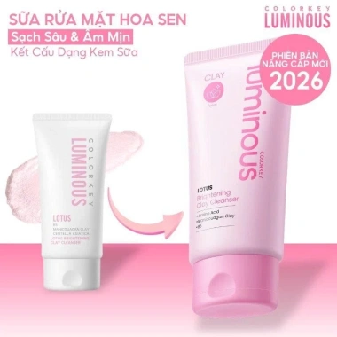 Sữa Rửa Mặt Trà Xanh ColorKey Luminous 100g - Loại Bỏ Dầu Nhờn, Không Khô Da, Giá 152k