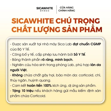 Sữa Rửa Mặt Trà Xanh Rau Má Sica White – Làm Sạch Bụi, Giảm Dầu, Ngừa Mụn, 89.000₫ 6 Sữa Rửa Mặt Trà Xanh Rau Má Sica White – Làm Sạch Bụi, Giảm Dầu, Ngừa Mụn, 89.000₫ 6