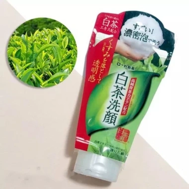 Sữa rửa mặt trà xanh Shirochasou Nhật Bản 120g - Làm sạch sâu, dưỡng da, giá chỉ 152.000₫ 7 Sữa rửa mặt trà xanh Shirochasou Nhật Bản 120g - Làm sạch sâu, dưỡng da, giá chỉ 152.000₫ 7