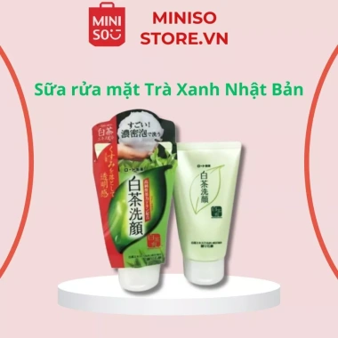 Sữa rửa mặt trà xanh Shirochasou Nhật Bản cho da dầu nhờn - Giảm giá 142.000đ