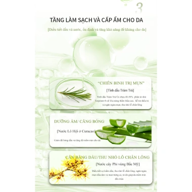 Sữa Rửa Mặt Tràm Trà ICESEA 100g Dành cho Da Dầu, Mụn, Kiềm Dầu, Làm Sạch Sâu, Thuần Chay, Giá 159.000 VND 7 Sữa Rửa Mặt Tràm Trà ICESEA 100g Dành cho Da Dầu, Mụn, Kiềm Dầu, Làm Sạch Sâu, Thuần Chay, Giá 159.000 VND 7