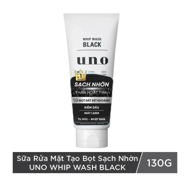 Sữa Rửa Mặt UNO Mã FMCGWA101 Tạo Bọt Sạch Nhờn 130g - Giảm 8% Đơn 250K - Chỉ 94.000₫ 2