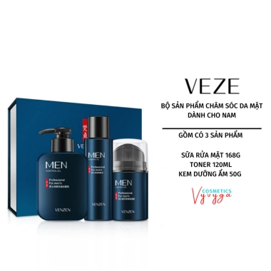 Sữa rửa mặt VENZEN kiểm soát dầu, toner nước hoa hồng, kem dưỡng ẩm VZ01 - Giá 69.000₫ 10
