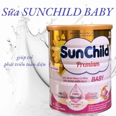 Sữa SUNCHILD BABY 800g HSD mới nhất - Tăng cường miễn dịch trẻ, giá chỉ 450.000đ 3