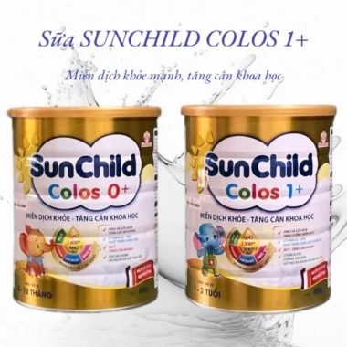 Sữa Sunchild Colos 0+ & 1+ Gold (HSD mới) - Phát triển toàn diện, Giá ưu đãi 465.000đ
