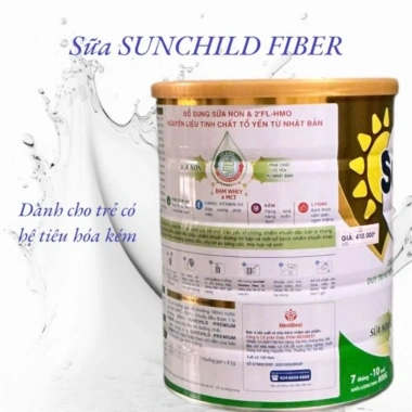 Sữa SUNCHILD FIBER 800g HSD mới nhất - Hỗ trợ tiêu hoá kém, giảm giá 410.000đ