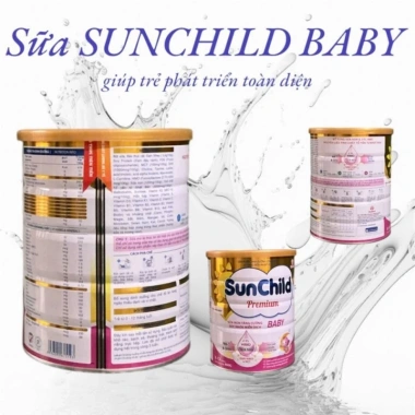 Sữa SUNCHILD PREMIUM BABY 800g HSD mới - Dành cho trẻ 0‑12 tháng, giảm giá 406.000₫ (giá gốc 495.320₫)