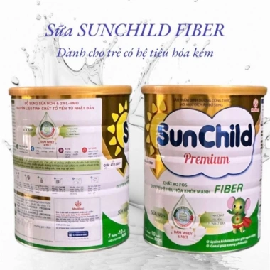 Sữa SUNCHILD PREMIUM FIBER 800g HSD mới – Tiêu hoá khỏe mạnh cho trẻ, giảm giá 356.000₫