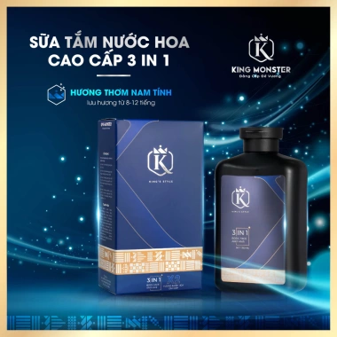 Sữa Tắm 350ml + Dung dịch vệ sinh 100ml King Monster - Giá 362.000đ giảm 97.740đ 4