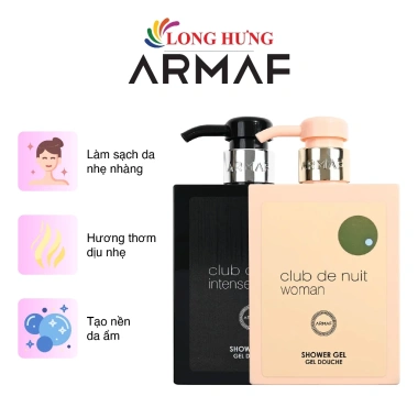Sữa tắm Armaf Club de Nuit 360ml - Hương thơm sang trọng, giảm giá 389k