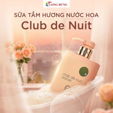 Sữa tắm Armaf Club de Nuit 360ml - Hương thơm sang trọng, giảm giá 389k 2 Sữa tắm Armaf Club de Nuit 360ml - Hương thơm sang trọng, giảm giá 389k 2