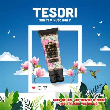 Sữa tắm cao cấp Tesori D'Oriente Ý – Hương lưu lâu, giảm giá 419.000₫ 2