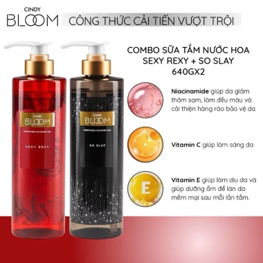 Sữa tắm Cindy Bloom Aroma Flower 640g - Hương ngọt ngào, nữ tính, giảm giá 20% chỉ 159.999đ