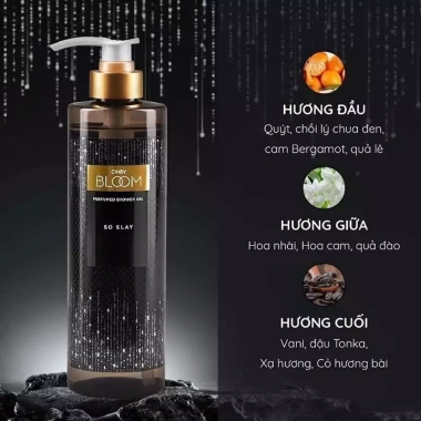 Sữa tắm Cindy Bloom hương nước hoa 640g - Giá ưu đãi 149.000đ, giảm mạnh từ 184.760đ 4
