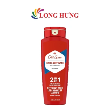 Sữa tắm dầu gội Old Spice Hair Body Wash High Endurance 532ml - Giá 219.000đ