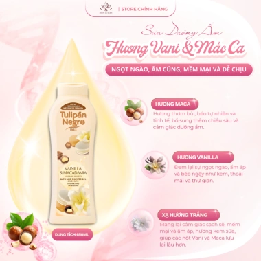 Sữa tắm dưỡng ẩm chuyên sâu Tulipán Negro Soft Care giá 263k Hwin Beauty 6