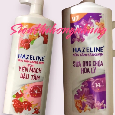 Sữa tắm dưỡng thể Hazeline 800g Dưỡng ẩm, làm sáng da, da mềm mịn, giá chỉ 104.999