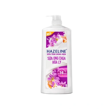 Sữa tắm dưỡng thể Hazeline 800g Dưỡng ẩm, làm sáng da, da mềm mịn, giá chỉ 104.999 8 Sữa tắm dưỡng thể Hazeline 800g Dưỡng ẩm, làm sáng da, da mềm mịn, giá chỉ 104.999 8