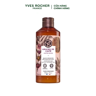 Sữa tắm gel cà phê Yves Rocher 400ml - Dưỡng ẩm, mùi thơm, giảm giá 275.000 VND