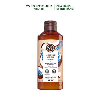Sữa tắm gel hương dừa Yves Rocher 400ml - Dưỡng ẩm, thơm tự nhiên, chỉ 275.000₫ 2 Sữa tắm gel hương dừa Yves Rocher 400ml - Dưỡng ẩm, thơm tự nhiên, chỉ 275.000₫ 2