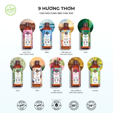 Sữa tắm gel hương dừa Yves Rocher 400ml - Dưỡng ẩm, thơm tự nhiên, chỉ 275.000₫