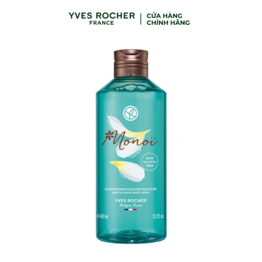 Sữa tắm gội 2 trong 1 Yves Rocher Monoi hương hoa Tiaré 400ml - Giá chỉ 294.000đ