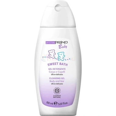 Sữa tắm gội Dottorprimo Baby Sweet Bath 150ml - Làm sạch, dưỡng ẩm da bé, chỉ 89.000đ