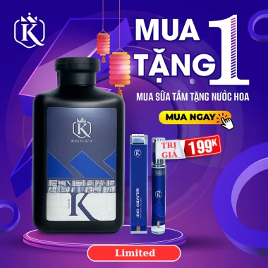 Sữa tắm gội nam KING MONSTER 3 in 1 hương nước hoa cao cấp 350ml - 229.000 VND 10
