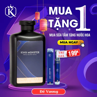 Sữa tắm gội nam King Monster hương nước hoa cao cấp 350ml - Giá chỉ 219.000₫ 9